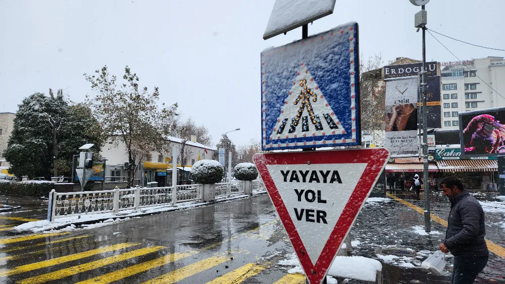 Yoğun kar yağışına kısa bir ara !