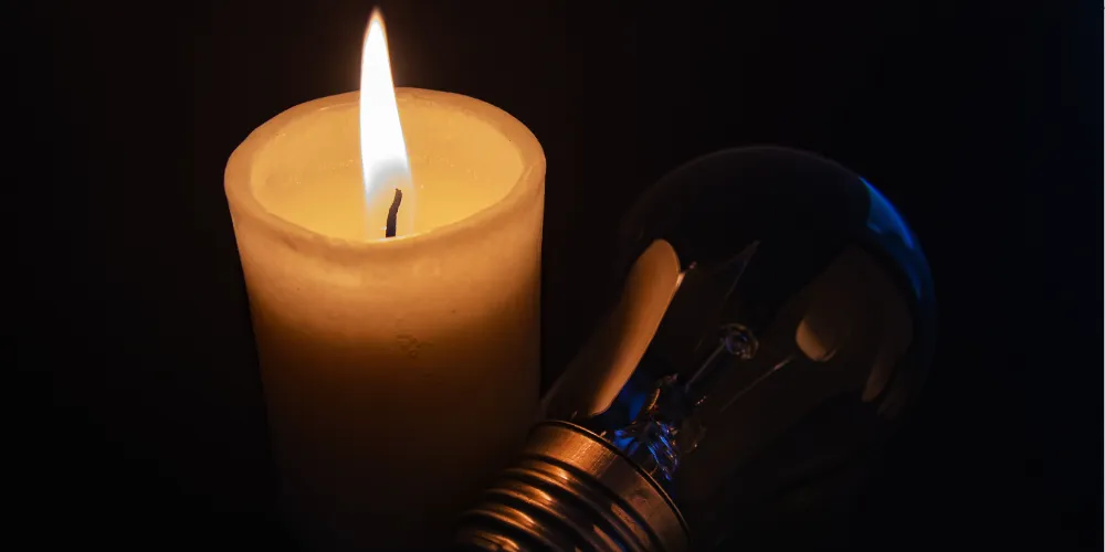 Elektrik kesintisine dikkat 